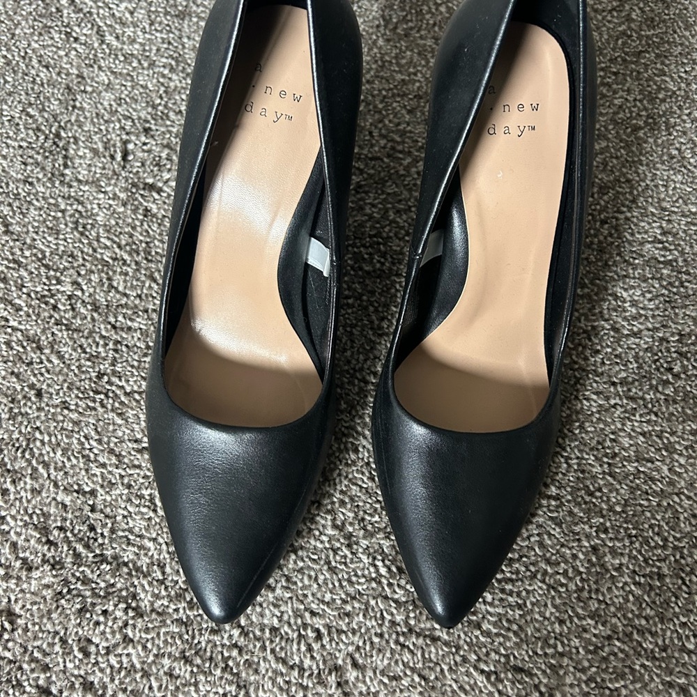 a new day Black Heels